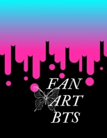 Sketchbook for fan art kpop : let's funny with your art about your favorite kpop | Blank pages: BTS | ARMY Fanbom | Gift for teen Girls, Boys, kpop lovers, and artists'book | Size 8.5X11 | pages 131 1674966520 Book Cover