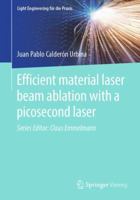 Efficient Material Laser Beam Ablation with a Picosecond Laser 3662618850 Book Cover