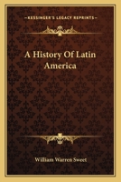 A HISTORY OF LATIN AMERICA 116309787X Book Cover