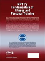 NPTI’s Fundamentals of Fitness and Personal Training 1450423817 Book Cover