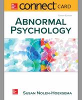 Connect Access Card for Abnormal Psychology 1259765598 Book Cover
