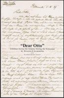 Dear Otto: Lifelines Across the Atlantic During the Holocaust 0970723776 Book Cover