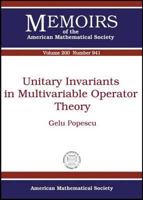 Unitary Invariants in Multivariable Operator Theory 0821843966 Book Cover
