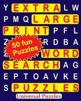 EXTRA LARGE Print WORD SEARCH Puzzles 153330341X Book Cover