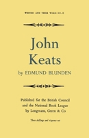 John Keats (Writers and Their Work) B00683MQBY Book Cover