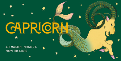 Capricorn Pocket Zodiac Cards: 40 Magical Messages from the Stars 1590035704 Book Cover