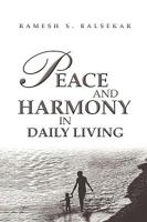 Peace and Harmony in Daily Living 818847956X Book Cover