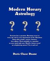 Modern Horary Astrology 0866904395 Book Cover