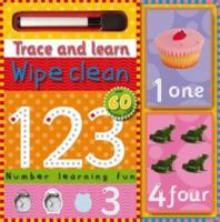 Trace and Learn Wipe Clean 123 1846104335 Book Cover