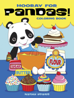 Hooray for Pandas! Coloring Book 0486845818 Book Cover
