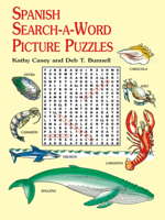 Spanish Search-a-Word Picture Puzzles 048641552X Book Cover