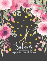 Salons Appointment book daily and hourly: Appointment Book 8 Column Daily for Salons, Spa, Barbers, Hair Stylists, Planners Personal Organizers 53 Weekly January to December 2020 1695698584 Book Cover