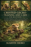 CRESTED GECKO TRAINING AND CARE HANDBOOK FOR BEGINNERS: A Complete Beginner’s Guide to Caring, Feeding, and Training Crested Geckos for a Healthy, Thriving Pet. B0GXVR6M83 Book Cover
