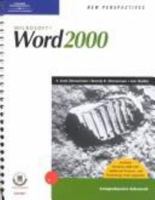 New Perspectives on Microsoft Word 2000-Comprehensive Enhanced 0619044241 Book Cover