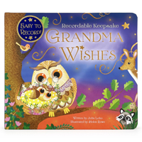 Recordable Keepsake: Grandma Wishes 164638637X Book Cover