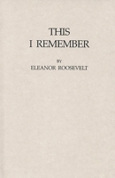 This I Remember B004ZWH9BW Book Cover