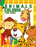 Animals Colorig For Kids: Forest Friends, A Coloring Book for Kids! Animal Coloring Book for Kids with The Learning Bugs Pages to Color & Learn the Animals & Fun Facts About Them 1708306064 Book Cover