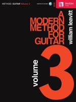 A Modern Method for Guitar - Volume 3 0876391986 Book Cover