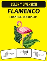 LIBRO PARA COLOREAR FLAMENCO: Zentangle y Doodle Design Flamingo Coloring Book, perfecto para adultos, adolescentes y niños B08GFVLDXL Book Cover