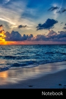 Notebook: 風景、海、ビーチ、サンセット ノートブック/ 日記 / ライティングブック / 1701274930 Book Cover