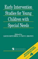 Early Intervention Studies for Young Children with Special Needs (Rehabilitation Education Series) 0412315300 Book Cover