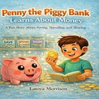 Penny the Piggy Bank Learns About Money B0GQLRRQLQ Book Cover
