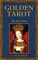 Golden Tarot Deck with 120 page book 1572814349 Book Cover