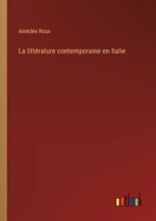 La littérature contemporaine en Italie 3385009146 Book Cover