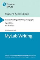Mylab Writing with Pearson Etext -- Standalone Access Card -- For Mosaics: Reading and Writing Paragraphs 0135256224 Book Cover