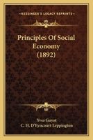 Principles of Social Economy B0BM4ZTZYN Book Cover