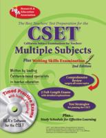 Calif. CSET: Multiple Subjects/Writing w/CD (REA): 2nd Edition (Test Preps) 073860335X Book Cover