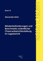 Mindestanforderungen Und Benchmarks Ordentlicher Chancenberichterstattung Im Lagebericht 3867410615 Book Cover