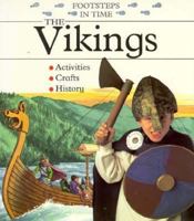 The Vikings (Footsteps in Time) 0516262343 Book Cover