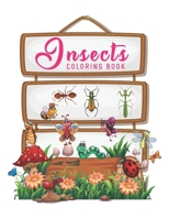 Insects Coloring Book: Creative Haven Incredible Insect Designs Coloring Book B093B23F15 Book Cover