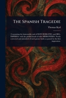 The Spanish Tragedie 1023055007 Book Cover