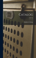Catalog [electronic Resource]; 1993/94 1015022138 Book Cover