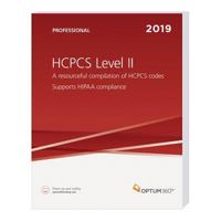 HCPCS 2019 Level II Professional 162254420X Book Cover