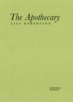The Apothecary 1897388012 Book Cover