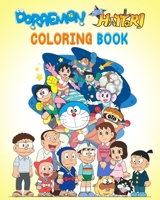 Doraemon, Ninja Hattori Coloring Book B08JJS7CB5 Book Cover