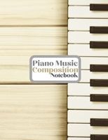 Piano Music Composition Notebook 1716066425 Book Cover