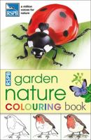 RSPB Garden Nature Colouring Book 1408192500 Book Cover