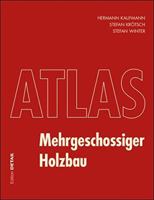 Atlas Mehrgeschossiger Holzbau: Detail Atlas 3955533530 Book Cover
