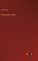 Shakespeare-Fragen 336821473X Book Cover