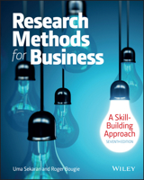 Research Methods for Business: A Skill Building Approach 0471384488 Book Cover