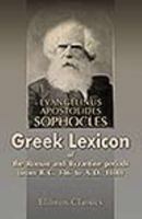 Greek Lexicon of the Roman and Byzantine Periods: From B. C. 146 to A. D. 1100 3487057654 Book Cover