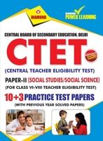 CTET Previous Year Solved Papers for Social Studies/Social Science in English Practice Test Papers (&#2325;&#2375;&#2306;&#2342;&#2381;&#2352;&#2368;& 9352969693 Book Cover