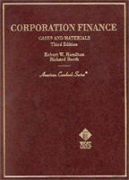 Corporation Finance: Cases and Materials (American Casebook Series and Other Coursebooks) 0314225609 Book Cover