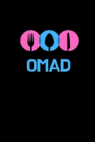 OMAD: One Meal A Day Intermittent Fasting Diary 1694571793 Book Cover