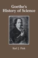 Goethe's history of science 0521121264 Book Cover