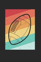 American Football Notizbuch: American Football Notizbuch f�r Liebhaber / Notizheft / Notizblock A5 (6x9in) Dotted Notebook / Punkteraster / 120 gepunktete Seiten 1677294795 Book Cover